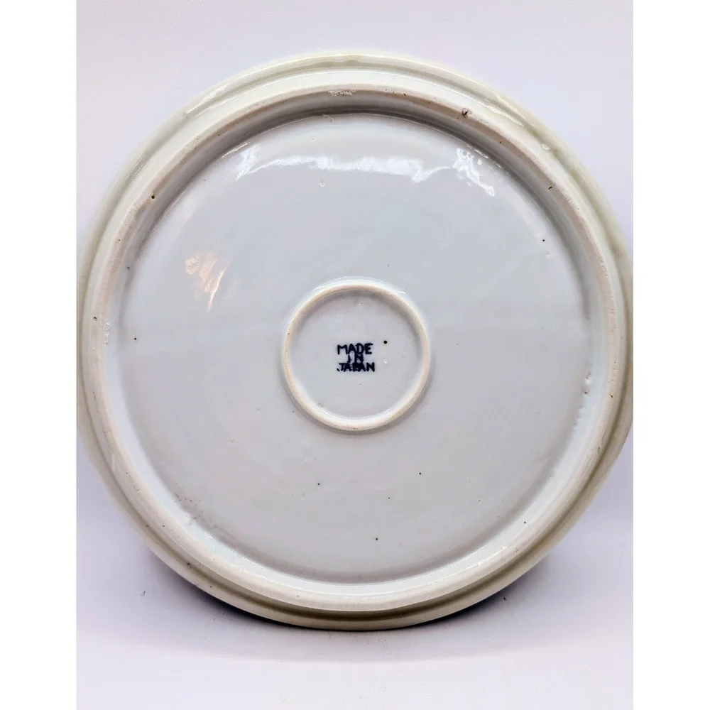 Vintage Blue Willow Divided Grill Plate Made in Japan Cobalt Blue White
